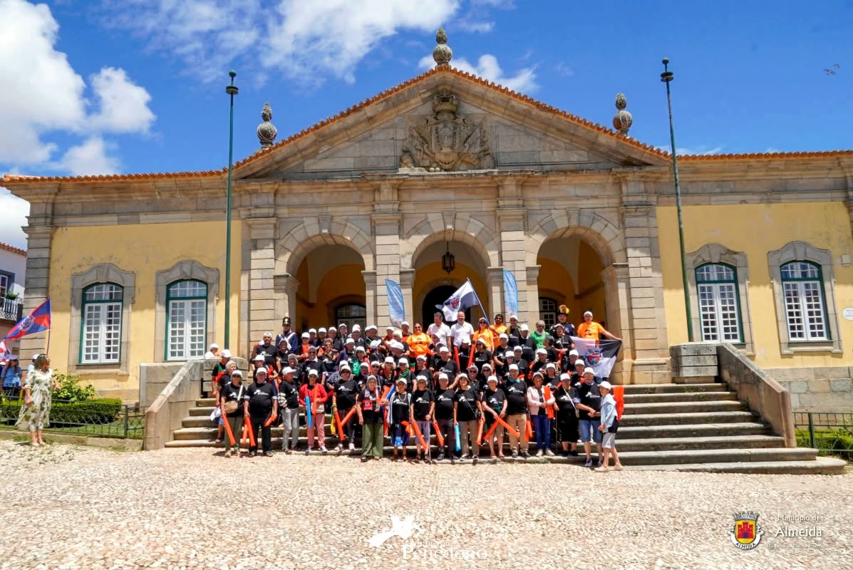 Seniores de Penedono participaram no 4.º Encontro Europeu de Desporto Sénior, em Almeida