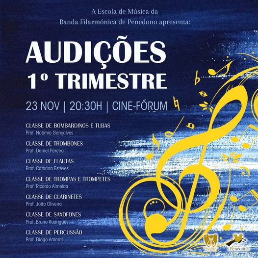  Banda Filarmónica de Penedono – Audições 1.º Trimestre