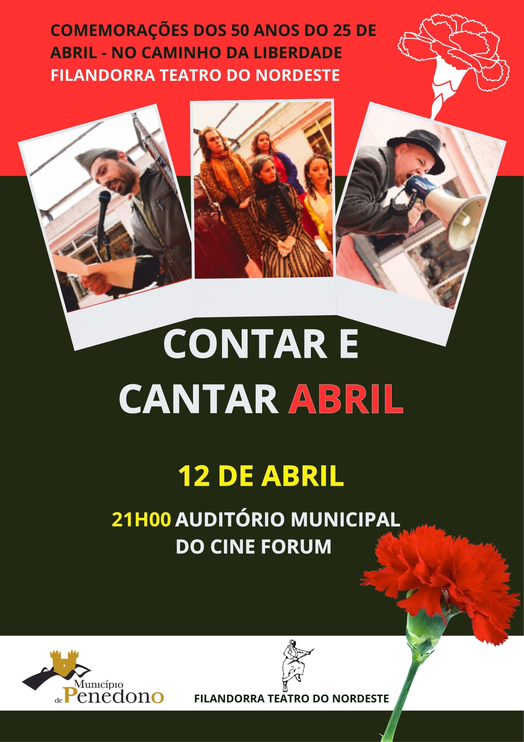 Contar e Cantar Abril