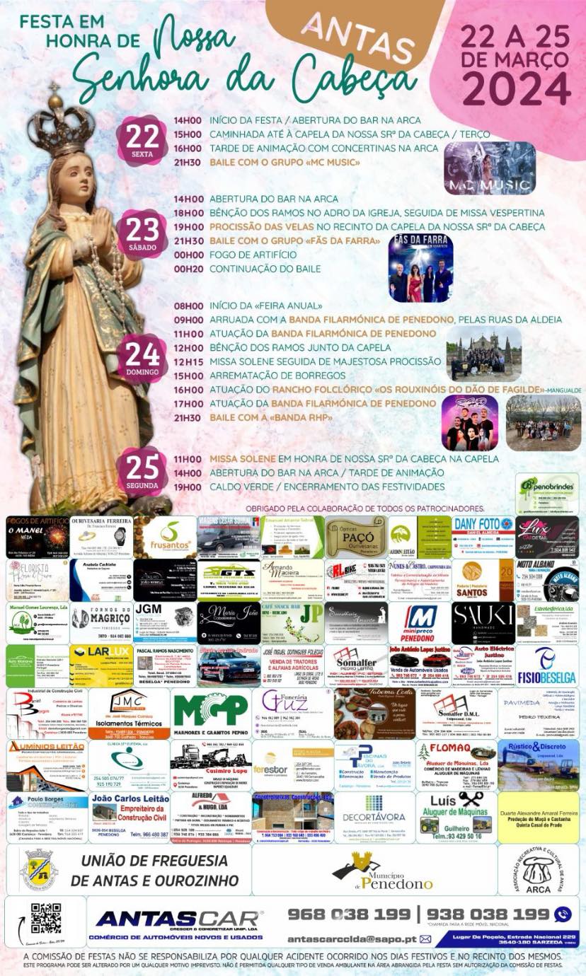  Festa em Honra de Nossa Senhora da Cabeça em Antas -Penedono
