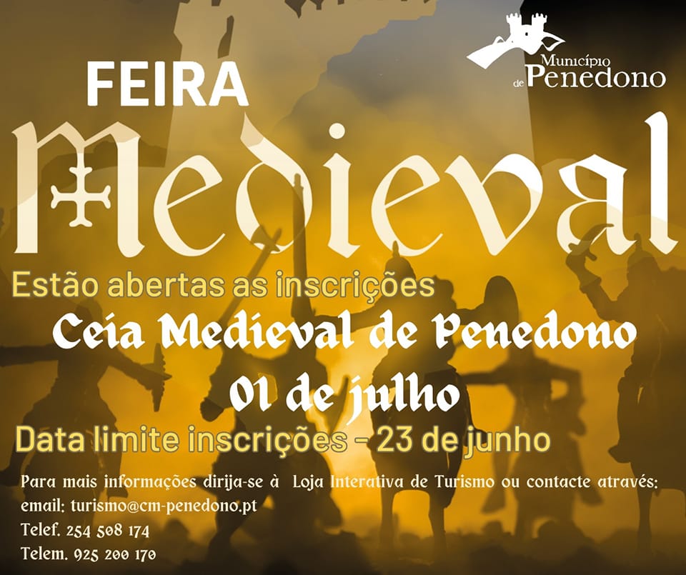  Ceia Medieval de Penedono Informe-se na Loja Interativa de Turismo!
