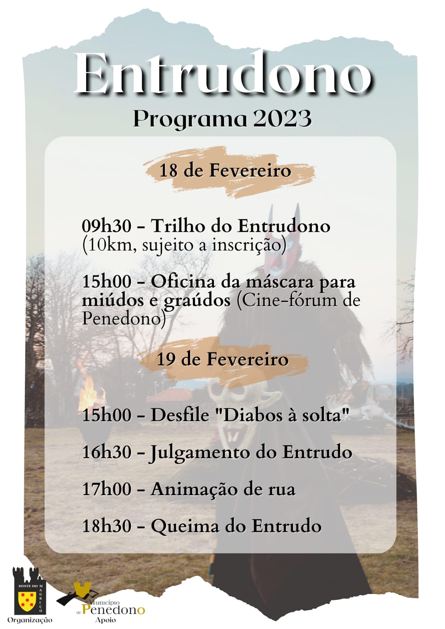 Conheça o programa do ENTRUDONO!