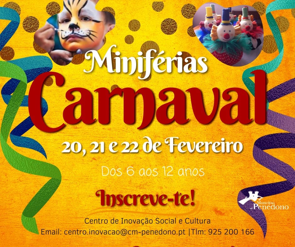 Miniférias de Carnaval!