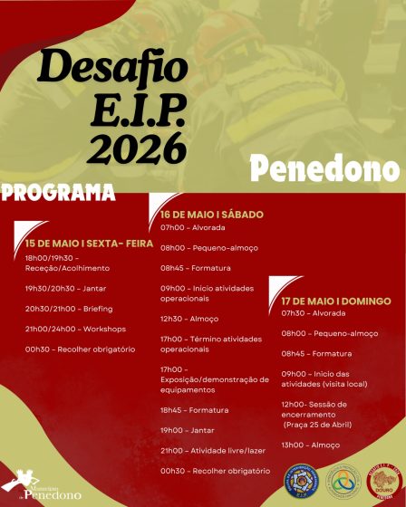 Desafio E.I.P. 2026 em Penedono